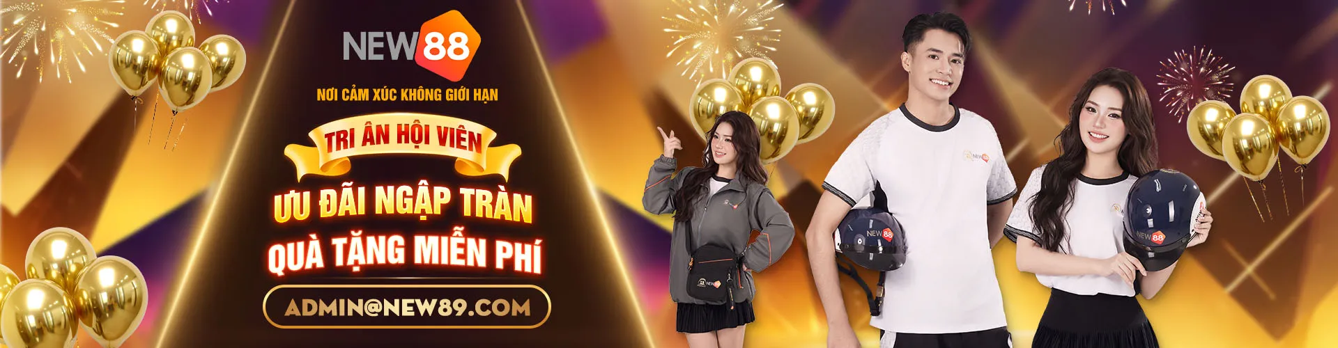 new88 tri ân hộ viên ngập tràn ưu đãi
